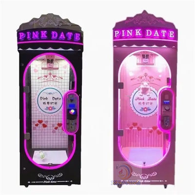 Indoor 3s Crane Games Toy Vending Gift Scissor Prize Machine for Fun 3 Years in Black