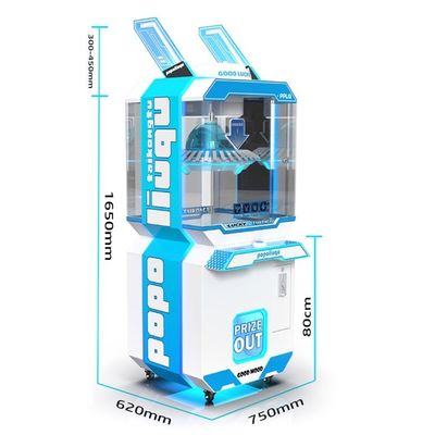 Arcade Crane Mini Claw Vending Machine Clip Sticker Card Clamp