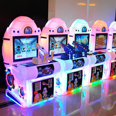 Picture Display Kids Coin Operated Gun Shooting Arcade Game for Children's Entertainment