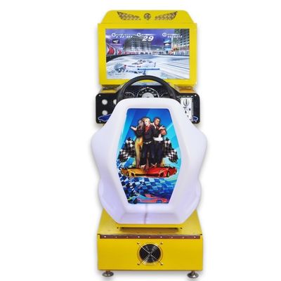 Coin Operate Electronic Child Ride Racing Game Machine with Voltage 110V/220V/230V