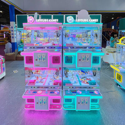 Young Children 8 Years Old Super Mini Claw Machine with 80KG Capacity and Card Reader