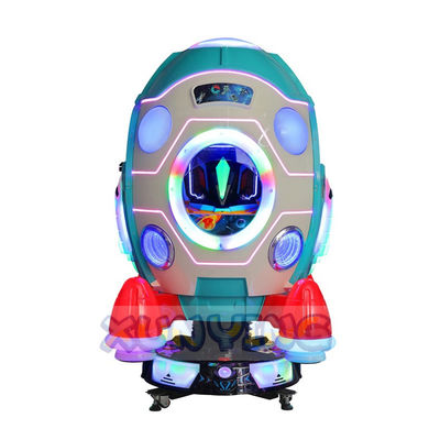 US PLUG Indoor Coin Operated Kiddie Ride MP5 Rocket Swing Car Game Machine for Amusement Game Center