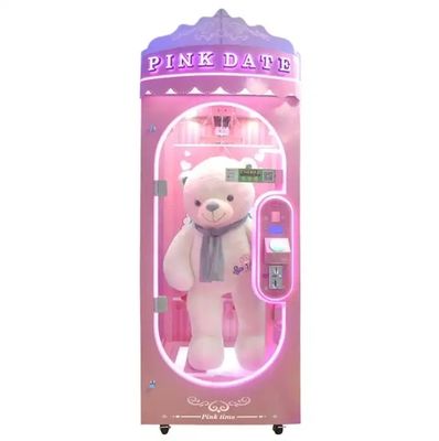 Coin Pusher Indoor Dolls PINK DATE 3S Crane Games Arcade Push Prize Toy Vending Gift Claw Scissor Prize Machine