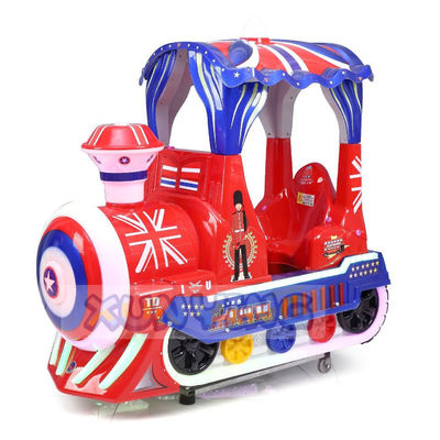 Train Arcade Coin Operated Kiddie Ride For Supermarket Amusement Game Center