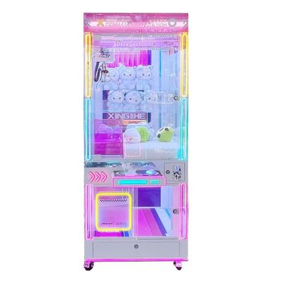 Mall Coin Operated Plush Gift Arcade Toy Claw Machine For 6 Years Old Custom