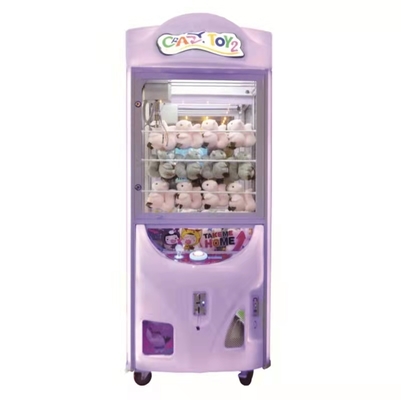 Custom Claw Crane Machine Arcade Game with Bill Acceptor 110V/220V