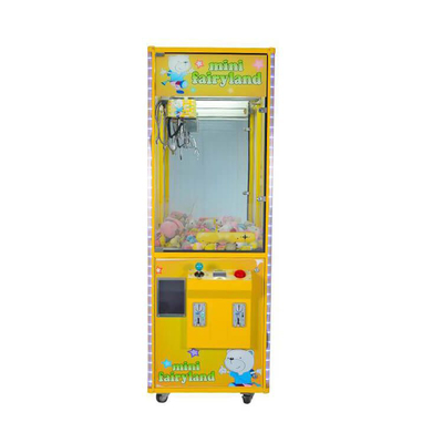 Coin Operated Claw Machine Arcade Game with Bill Acceptor