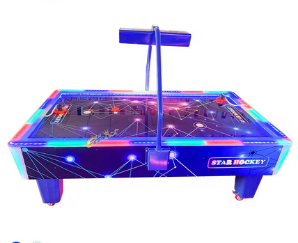 Two Players Indoor Air Hockey Arcade Machine Pucks With Multi Balls 250w