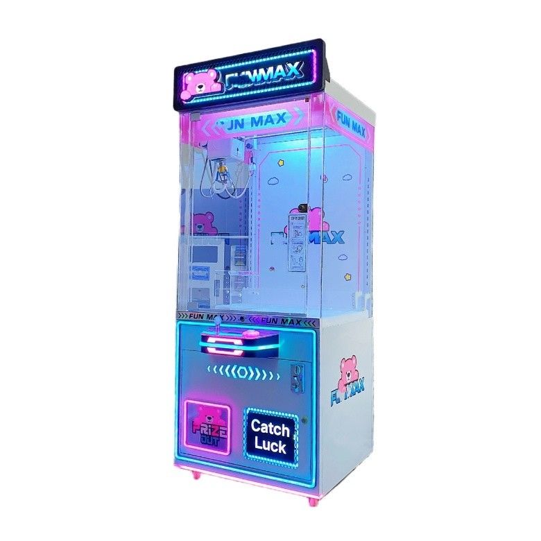 Customized Metal Acrylic Plastic Coin Operated Arcade Doll Machine for Prize Vending