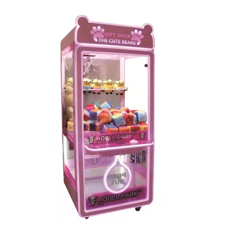 Custom Claw Crane Machine Arcade Game with Bill Acceptor 110V/220V