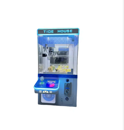 1 Player Commercial Toy Claw Machine For Kids With Bill Acceptor 110V