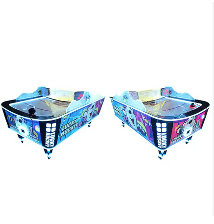 Metal Acrylic 380W Arcade Air Hockey Table For Private Game Rooms Family Entertainment
