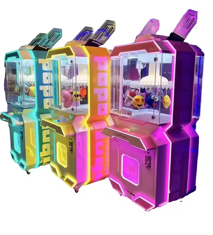 220v Coin Pusher Automatic Card Clip Game Machine For Holiday Resorts